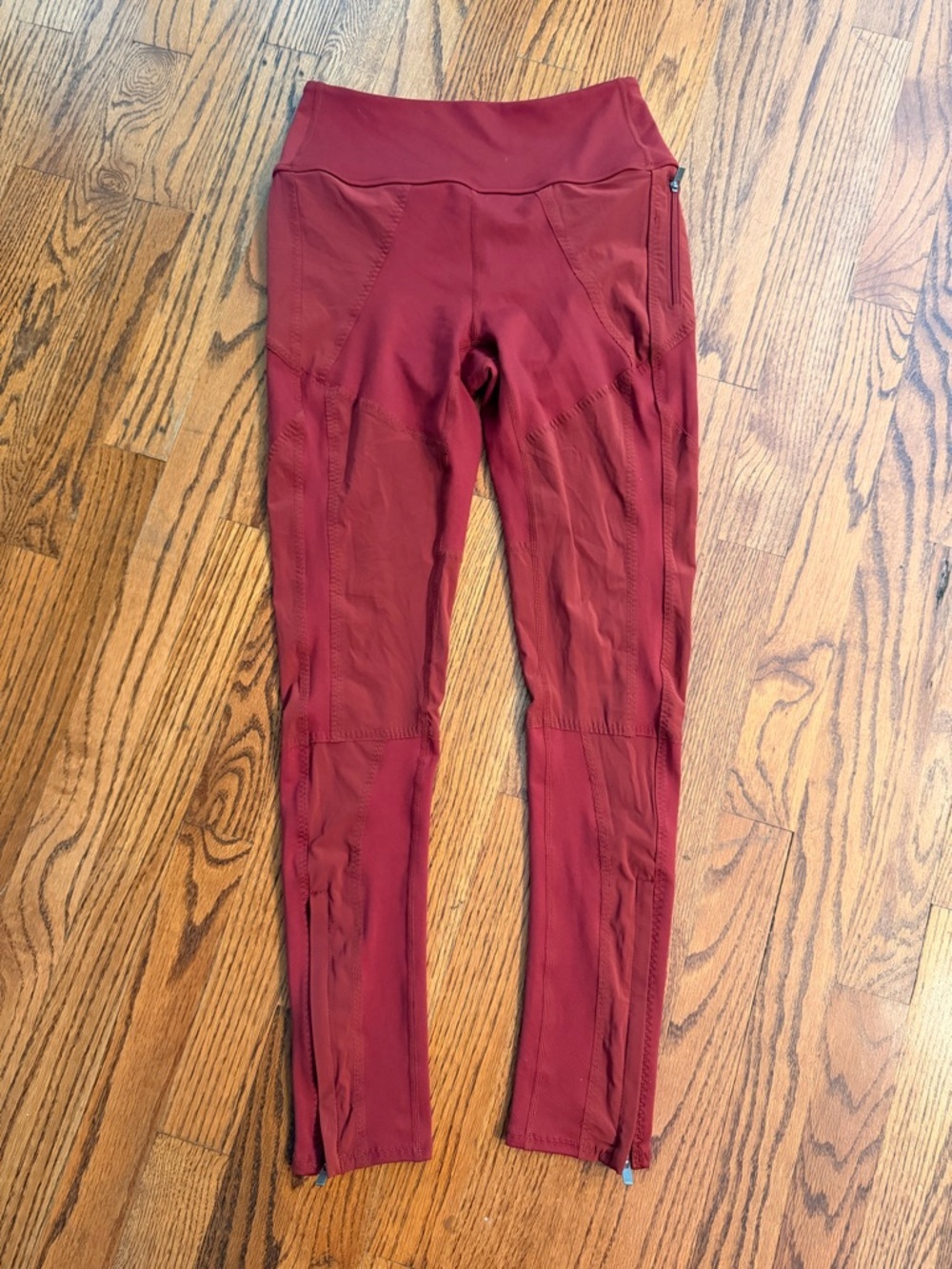 FP Movement by Free People Burgundy Red High-Waist Leggings